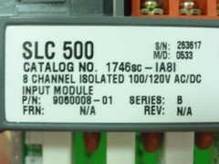 194062 New-No Box; Spectrum Controls 1746sc-IA8I Input Module;8-Point; 100/120VA
