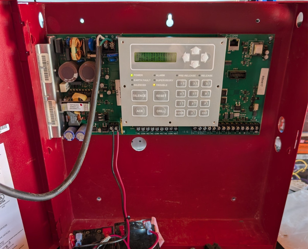 POTTER IPA-100 127 FIRE ALARM CONTROL PANEL REPLACEMENT BOARD – MISSING PIEZO