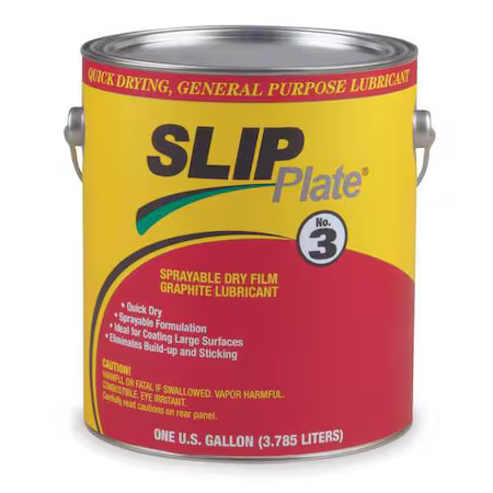 Slip Plate Slip3-4X1g General Purpose Lubricant, 1 Gal, Can, Mineral Spirits