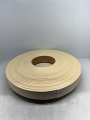 New Roll of GPS / White Birch Veneer Edging 2″ x 12000″ 1/64″ thick .02″ & .5mm