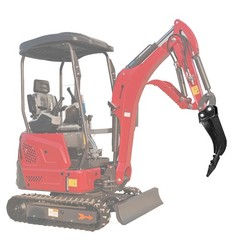 Ripper Attachment For 0.8t-1.8t Digger Mini Excavator Ripper Tooth Attachment