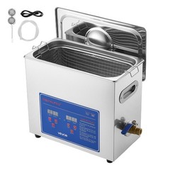 VEVOR Ultrasonic Cleaner 6L-Class Ultrasonic Parts Cleaner 40kHz for Jewelry