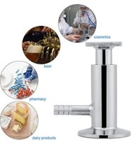 1PC 1.5’’ Quick Release Stainless Steel SUS304 Sanitary Sample Clamp OD 50.5MM