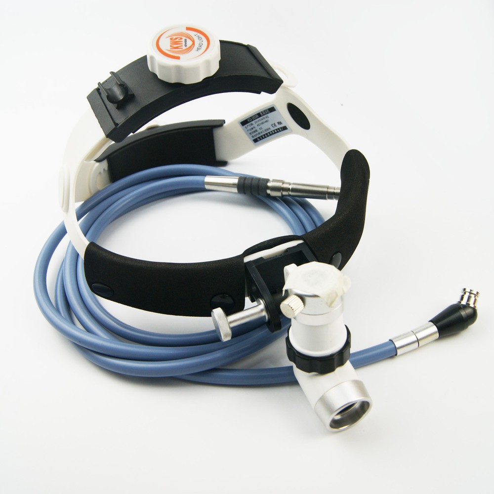 ENT Head Light with optic light Fiber cable for Dental Surgical Headlight