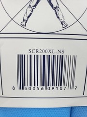 NEW 50 Pairs Correct-Touch BLUE Disposable XL Shoe Covers – in sealed package