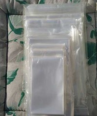 Clear Poly Bags 1.5 Mil Flat Open Top Plastic Packaging Packing LDPE