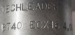 Techleader BT40 ECX16 Tool Holder 775 4.00