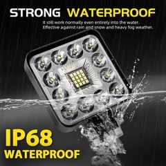 4X LED Tractor Work Lights Flood Light fit Truck,bulldozer,lawn mower,snowplow
