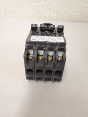 Eaton BR 1-20 Amp 2 Pole & 1-50 Amp 2 Pole BQ Quad Circuit Breaker (BQ220250)