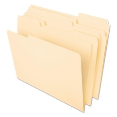 Pendaflex Interior File Folders 1/3 Cut Top Tab Letter Manila 100 Per 4210 1/3