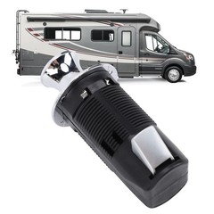 Keyless Cabinet Push Button Lock Chrome Zinc Alloy RV Yacht Motorhome Latch