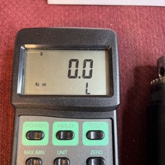 SPER SCIENTIFIC 840062 Digital Torque Meter W/ CASE & INSTRUCTIONS POWERS UP