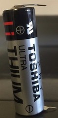 Brand New Toshiba ER6V 3.6V 2000mah PLC Battery With Weld Leg