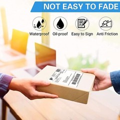 4×6″ Direct Thermal Shipping Labels Self-Adhesive Paper,500-2000 Label Per Roll