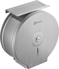 Commercial Jumbo Toilet Paper Dispenser with Shelf, 304 Stainless Steel 9” Roll
