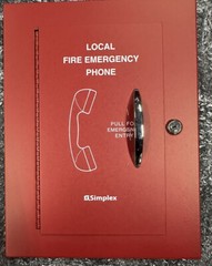 Simplex 2084-9008 Phone Armor Break-Rod Surface Mount*