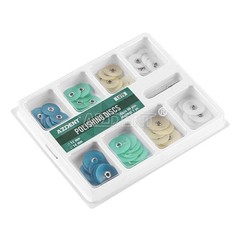 AZDENT Dental Composite Finishing Polishing Disc Metal Bush Contouring Kit