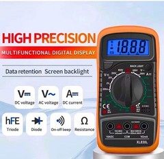 Digital Multimeter AC DC Voltmeter Ammeter Ohmmeter Volt Tester Meter XL830L USA