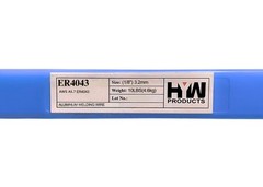 ER4043 1/8″ x 36″ 10-Lb Aluminum Wire TIG Welding Filler Rod 4043 1/8″ 10-Lb