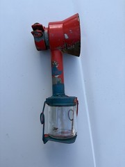 Ford 8N Tractor Hood Glass Jar Air Cleaner Rare Vintage Cyclone