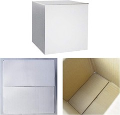 Shipping Boxes 6x6x6 Corrugated Cardboard Boxes Small Mailing Box, 25 Pack
