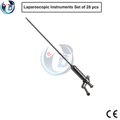 28 Pcs Laparoscopic Surgery Instrument Set General Surgical Laparoscopy Kit