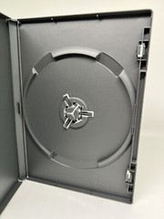 10 PCS RARE TOP QUALITY HEAVY DUTY 14MM SINGLE DVD CASES, BLACK, QPSD12-08