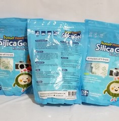 Sunny Home 5 Gram 90 Packs Silica Gel Premium Safe Silica Gel