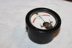 Vintage Weston DC Microamp Null Panel Meter Model No. 1521