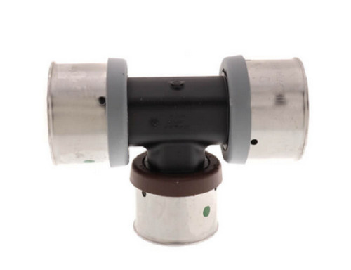 Viega 49887 1-1/2″ x 1-1/2″ x 1-1/4″ PEX Press PureFlow Polymer Tee