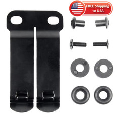 Universal Stainless Steel IWB OWB Belt Clip Kydex Holster K Sheath Mounting