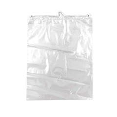 Clear LDPE Drawstring Bags (1 Pallet = 54 cases) 500 Bags/Cs – 27,000 Bags Total