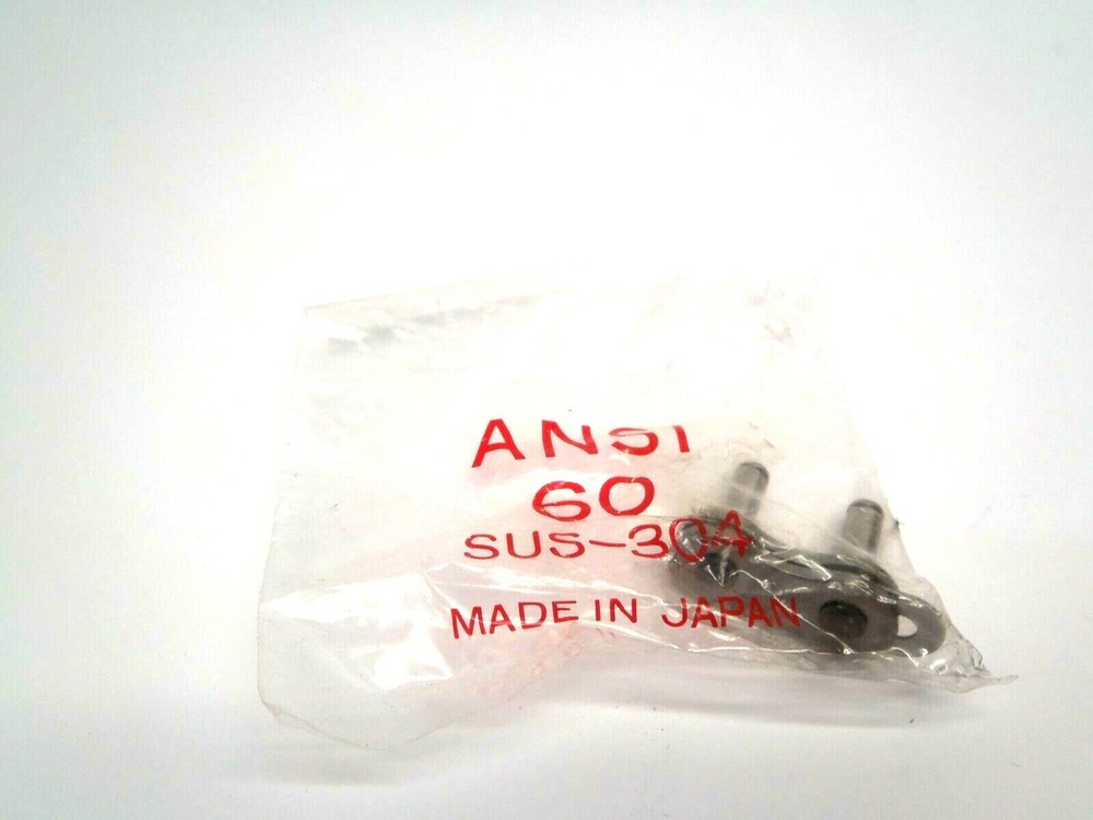 Hitachi ANSI 60 SUS-304 Stainless Steel Chain Connecting Link 60 Pitch