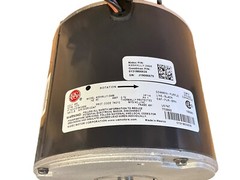 US-Nidec 3736 Motor 1/4 HP 1075 RPM 460V Reversible for A/C & Refrigeration