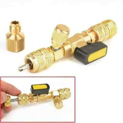 New HVAC Tool AC Schrader Valve Core Remover Dual Size 5/16″&1/4″ Port Installer