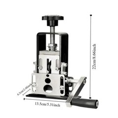 Manual Wire Stripping Machine Portable Cable Stripper 1mm to 21mm Hand Crank US