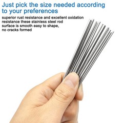 30 Pcs 6 Sizes 1mm, 1.5mm, 2mm, 2.5mm, 3mm, 4mm x Length 100mm (3.93 Inch)…