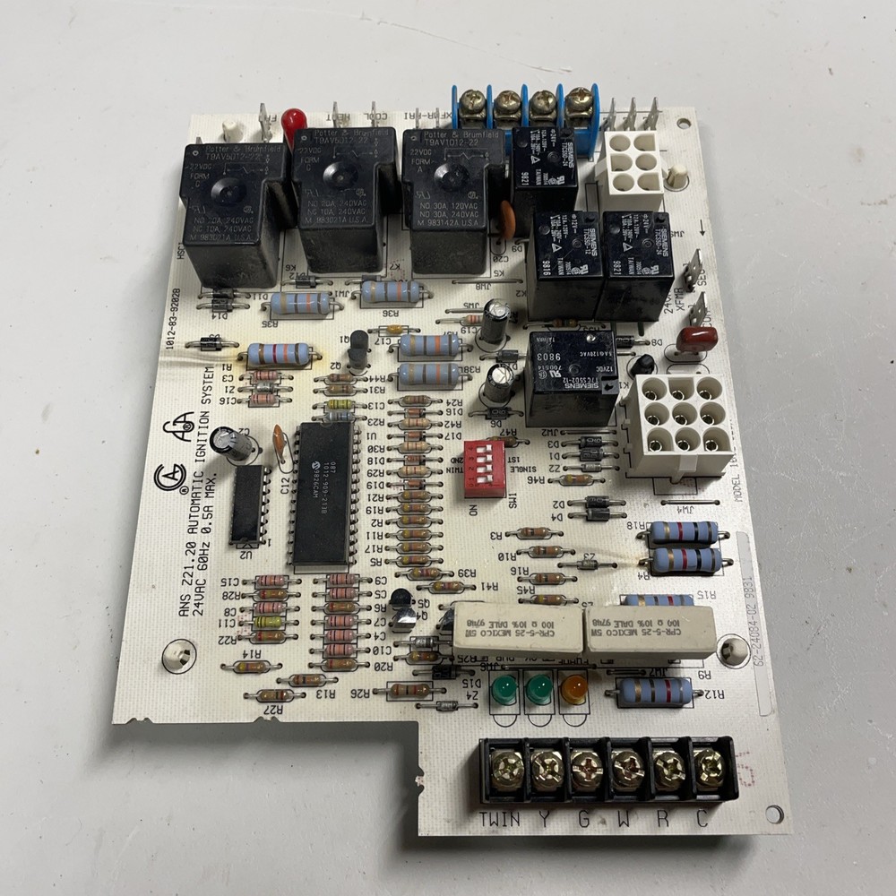 Rheem Ruud 62-24084-02 Furnace Control Circuit Board Model 1012-920A Used
