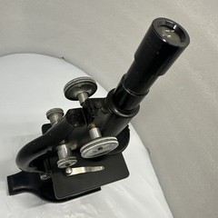 Vintage Spencer AO Classroom Microscope 10x View 43x Brass. New York. USA Made