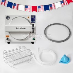 US 18L Dental Autoclave Steam Sterilizer Medical Steam Sterilization 121°C/134°C