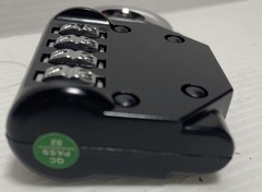 Combination Lock Resettable 4-Digit Anti Rust Weatherproof Padlock Metal Locks*
