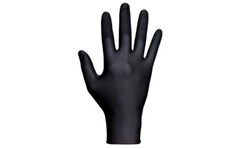 SAS Safety Raven Black Nitrile Exam Grade Gloves, 7 mil Thick, 1000/Cs