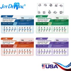 Dental Orthodontic Brackets Braces Roth/mbt 022/018 3/345 Hk/Ni-Ti Arch Wires