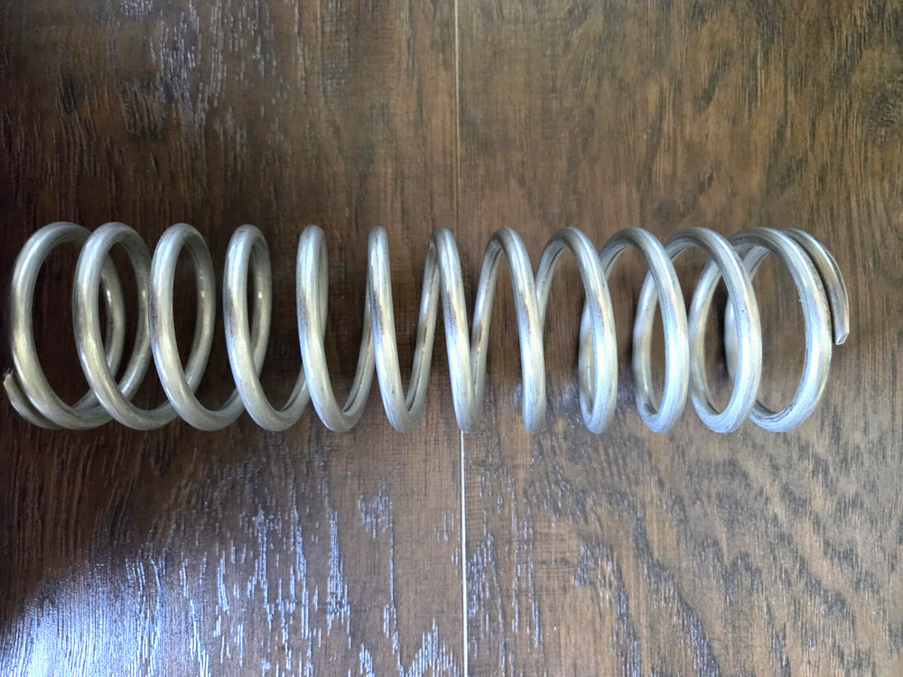 302 Stainless Steel Corrosion-Resistant Compression Springs, 8″ Long, 2.188″ OD