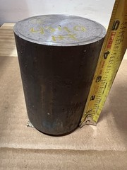 Alloy Steel Round Bar 4340-Hot Rolled Heat Treated 3” x ~4 1/4” – One Piece