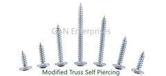Modified Truss Head Phillips Self piercing sharp point screws #8 x 1/2″- 3″ Zinc