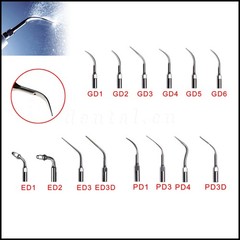 5pcs Dental Ultrasonic Perio Endo Scaling Tips Fit DTE SATELEC Scaler Handpiece