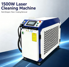 1500W Industrial Handheld Laser Rust Remover Metal Oxide Paint Coating Stripping