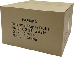 2 1/4” x 85′ Thermal Receipt Paper 50 Rolls, POS Paper Cash Register Paper R…