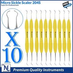 Dental Instrument SICKLE SCALER 204S Hygiene Posterior Scalers Tartar Remover